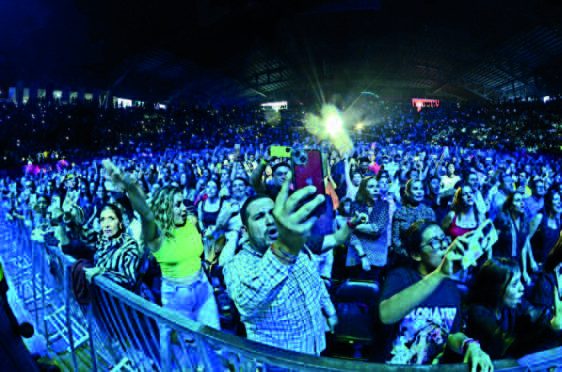 Público en primera fila