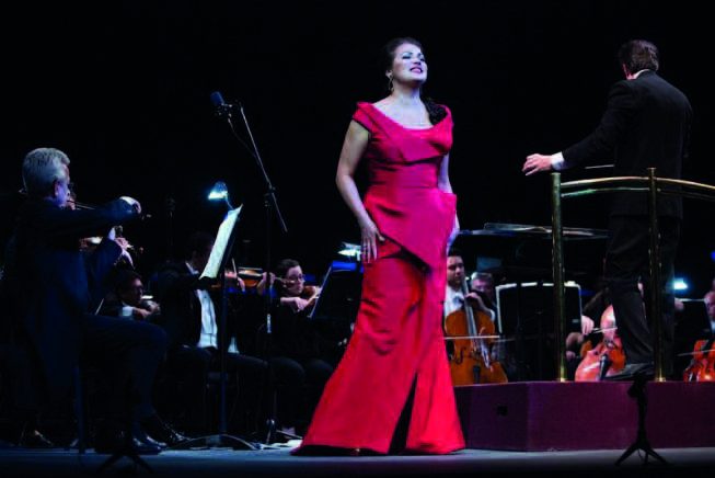 Presentación con orquesta